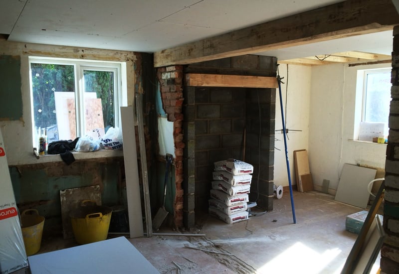 Kitchen & Building Work Sheffield Before