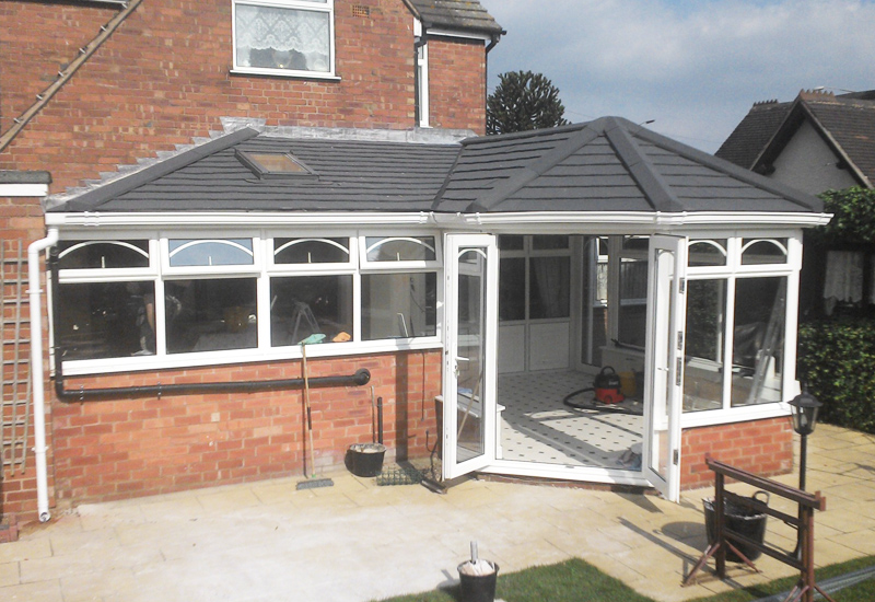 Solid Roof Conversion Mansfield After Large